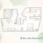 Appartement Blue Attic Historical Center